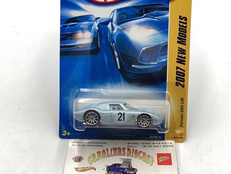 2007 Hot Wheels #023 Ferrari 250 LM silver Fashion