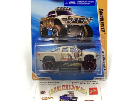 2010 hot wheels  keys to speed card OR6 Red Rims Sandblaster #27 new models tan ford raptor 25E Online