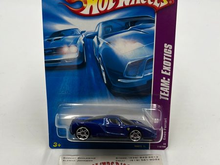 2008 Hot Wheels Blue Enzo Ferrari 114 196 Discount