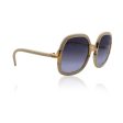 Ted Lapidus Vintage Beige Oversized G 20 Sunglasses 55 15 120mm Online Hot Sale