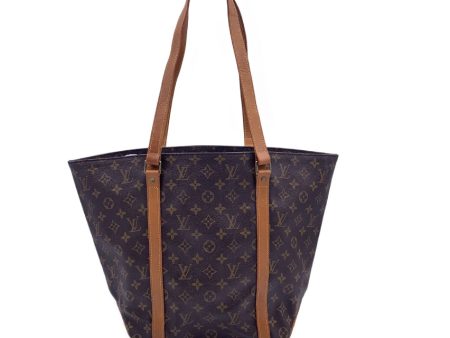 Louis Vuitton Vintage Monogram Canvas Sac Shopping Bag Tote For Discount