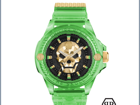 PHILIPP PLEIN The $kull Scuba Duba Edition Silicone Watch PWWAA0924 upc 196629826623 For Sale