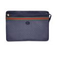 Gucci Vintage Black Monogram Canvas Portfolio Document Holder Supply