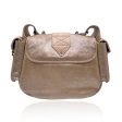 Christian Dior Beige Leather Rebelle Shoulder Bag Handbag on Sale