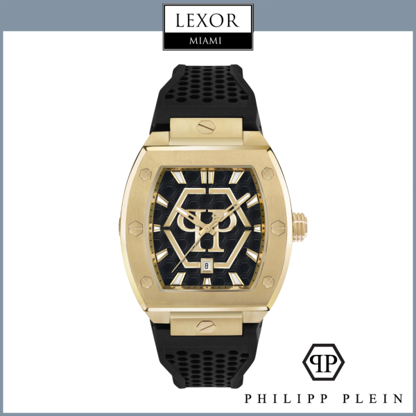 PHILIPP PLEIN The Hexagon Phantom Silicone Watch PWPUA0424 upc 198218115019 Online Hot Sale