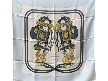 Hermes Paris Vintage Silk Scarf 1957 Brides de Gala Hugo Grygkar Online Hot Sale