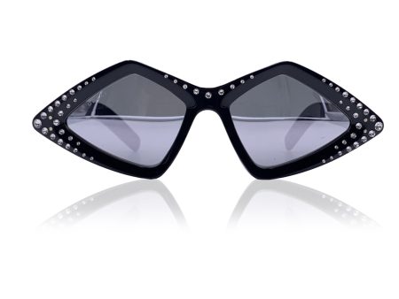 Gucci Black Acetate Rhinestones GG0496S Sunglasses 59 18 145mm Discount