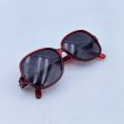 Terri Brogan Vintage Red Acetate Optyl 8635 52 11 Sunglasses Supply