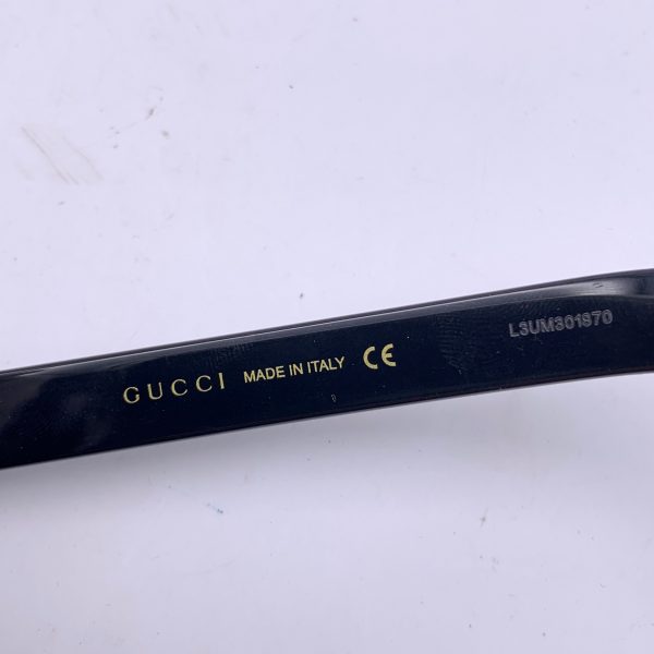 Gucci Black Acetate Rhinestones GG0496S Sunglasses 59 18 145mm Discount