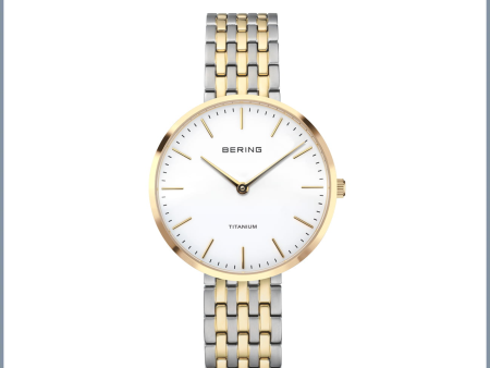 Bering Watches Titanium polished gold 19334-010 Women For Sale