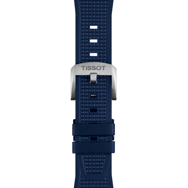 TISSO STRAP T852049050 Navy Blue PRX 40 Silicone STRAP For Cheap