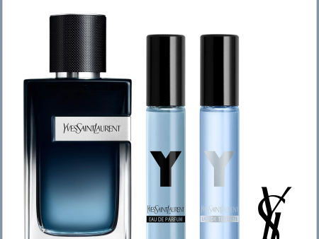 YSL Y Men Perfume SET 3.4 EDP Men For Sale