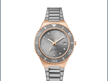 Bering Watches Classic polished brushed rose gold 18936-769 Women Online