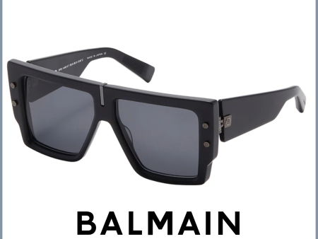 Balmain LIMITED EDITION BPS-144D-57 B-Grand Sunglasses Online now