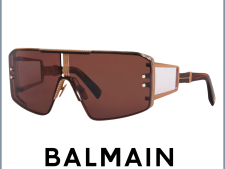 Balmain LE MASQUE BPS-146C-147 Unisex Sunglasses Online now