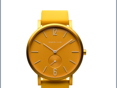 Bering Watches Sale mat yellow 16940-699 Women For Sale