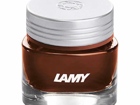 Lamy T53 Crystal Topaz Ink Bottle, Brown - 30ml For Sale