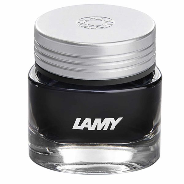 Lamy T53 Crystal Obsidian Ink Bottle, Deep Black - 30ml Hot on Sale