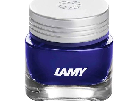 Lamy T53 Crystal Azurite Ink Bottle, Deep Blue - 30ml Online now