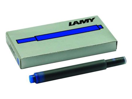 Lamy T10 Ink Cartridge Pack of 5 - Blue Supply