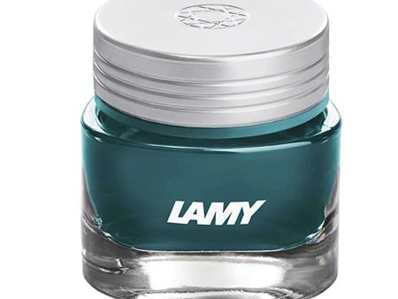 Lamy T53 Crystal Amazonite Ink Bottle, Ocean Blue - 30ml Supply