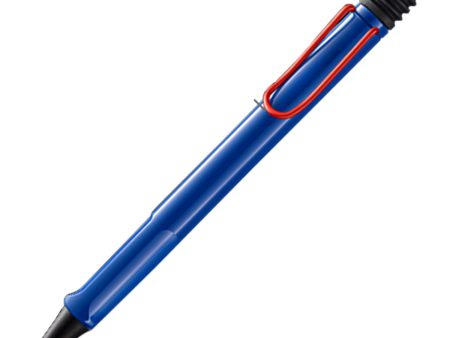 Lamy Safari Ball Pen - Blue Red (Special Edition) For Sale