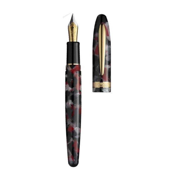 Laban Taroko Fountain Pen - Autumn Red GT Sale