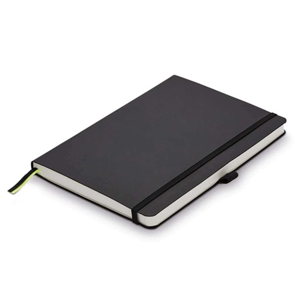 Lamy Softcover Ruled Notebook, Black - A5 on Sale